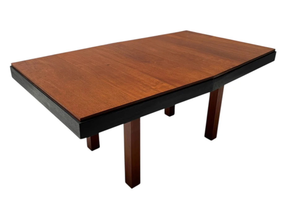 Art Deco Modernist Extending Dining Room Table by Toko v/d Pol Semarang, 1920s